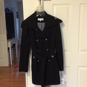 Calvin Klein Wool Pea Coat NWT size 4